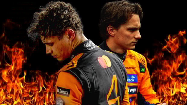 Lando Norris and Oscar Piastri