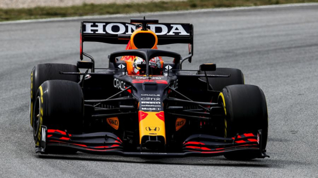 Max Verstappen on the mediums at the Spanish Grand Prix