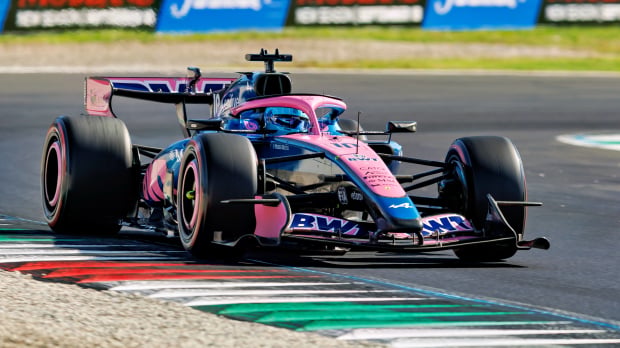 Gasly during qualifying at Monza — Foto: © IMAGO