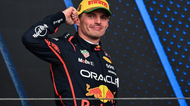 Max Verstappen in Brazil