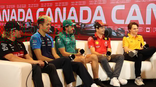 Persconferentie Grand Prix van Canada