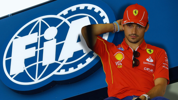 charles leclerc, fia, ferrari, socials