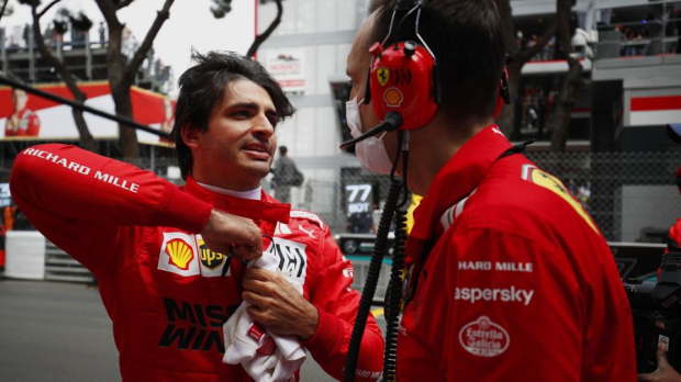 Carlos Sainz in Monaco