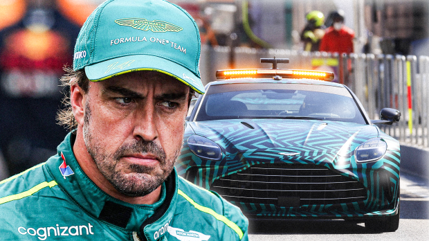 Alonso, Safety Car, socials
