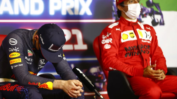 verstappen, sainz, ferrari, red bull 