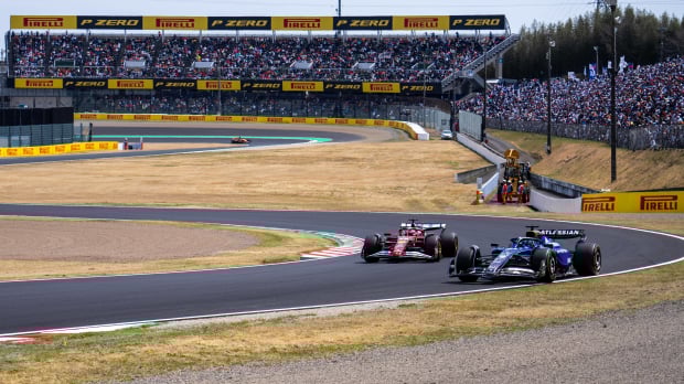 Leclerc and Albon at Suzuka — Foto: © IMAGO