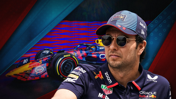 Sergio Perez, Red Bull, Britain, 2024, Photoshop, Social