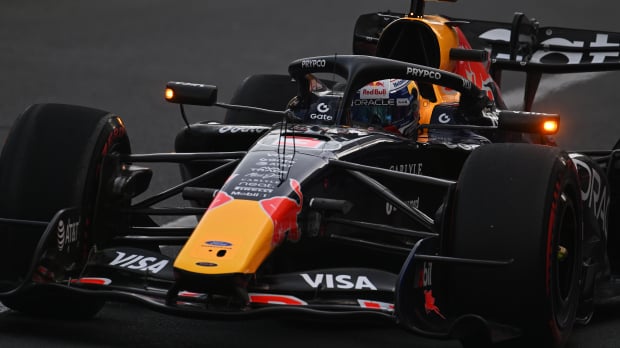 Verstappen during FP2 in Baku — Foto: © Red Bull Content Pool