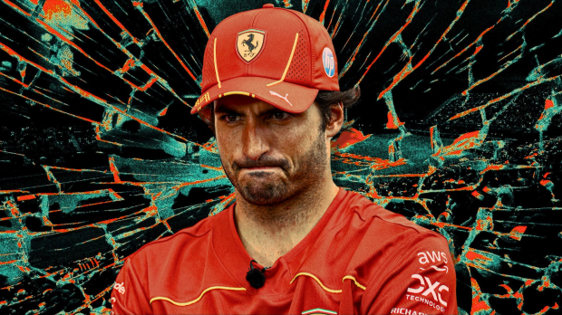 Upset Carlos Sainz