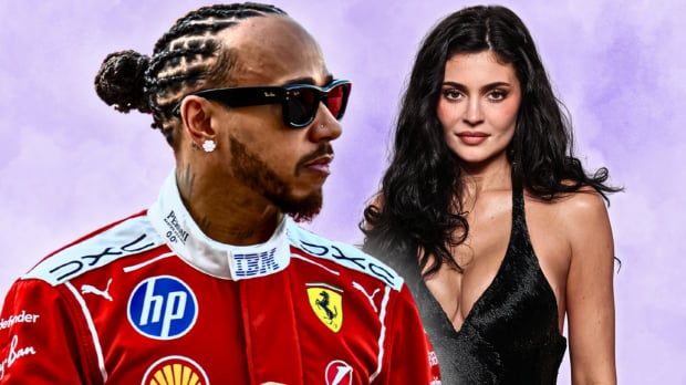 A composite image of F1 star Lewis Hamilton and reality TV star Kylie Jenner — Photo: © IMAGO