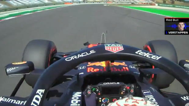 Verstappen freaks out over the radio