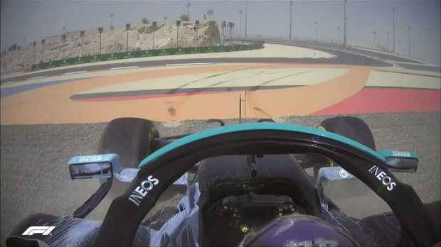 Hamilton, spin, test — Foto: © LAT Images