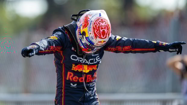 Max Verstappen at Monza