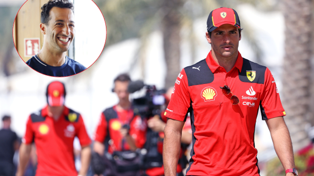 Ricciardo reageert op Sainz in Abu Dhabi