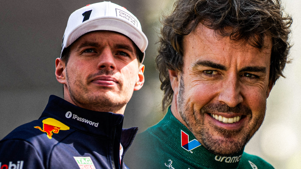 Verstappen, Alonso, socials