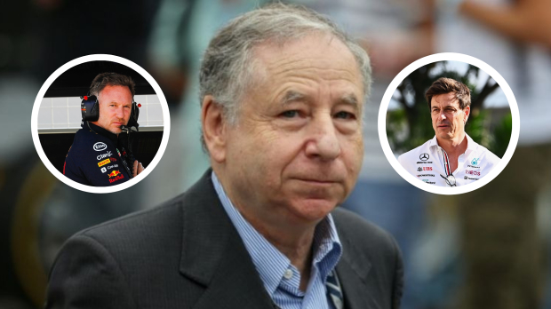 Jean Todt, Christian Horner, Toto Wolff