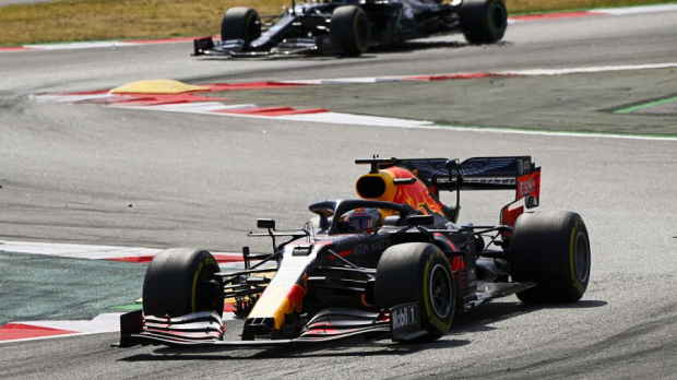 Verstappen, Bottas, Spain, 2020