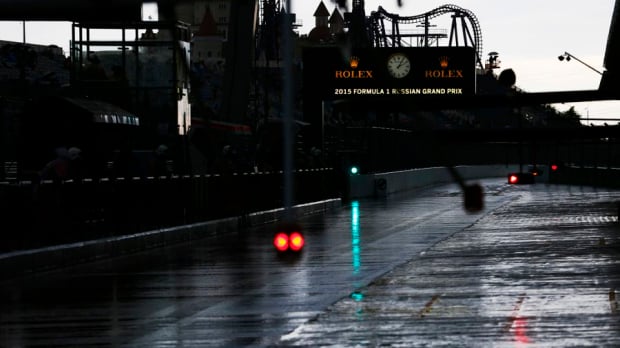 Russia, Rain, F1