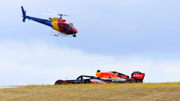 Max Verstappen in third practice