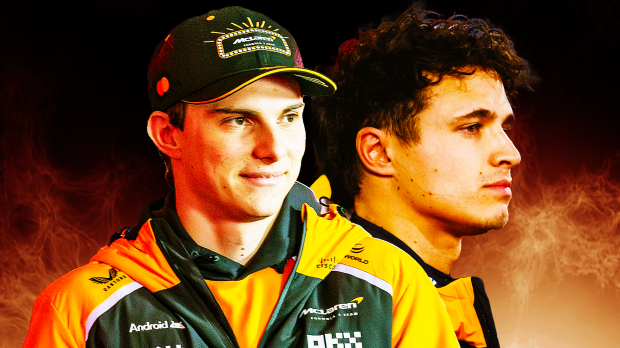 Oscar Piastri and Lando Norris