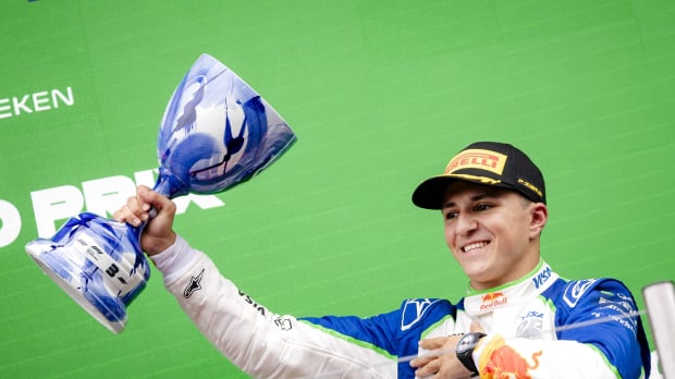 Isack Hadjar claimed his first F1 podium at the Dutch Grand Prix