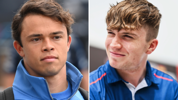 Nyck de Vries and Dan Ticktum