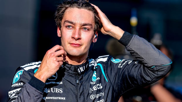 George Russell in Shanghai — Foto: © IMAGO