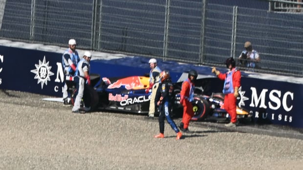 Verstappen, crash, Austria — Foto: © IMAGO
