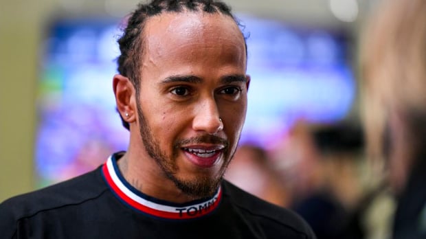 Lewis Hamilton in Brazil