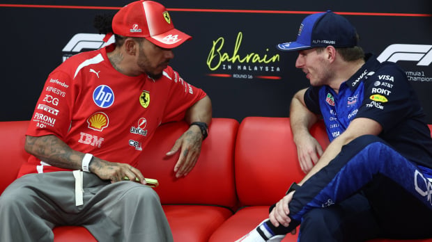 Max Verstappen kraakt Ferrari keihard: 'Geen nut om P5 of P6 te rijden' — Foto: © IMAGO