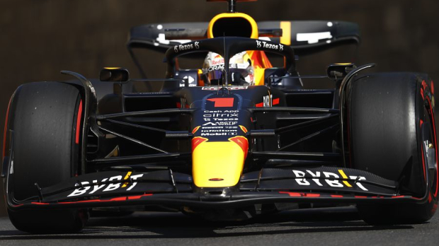 Verstappen in Azerbaijan 