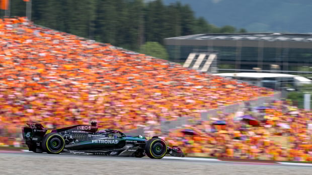 russell, f1, mercedes, austria