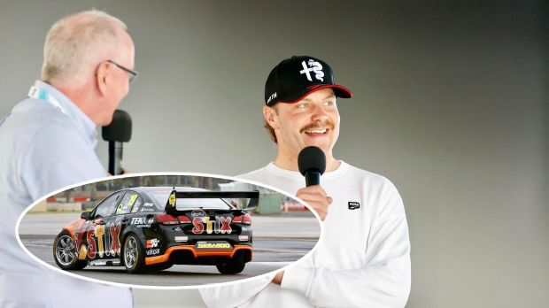 Bottas in a Supercar