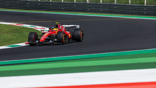 Lewis Hamilton and Ferrari narrowly avoided a Q2 knockout at Monza