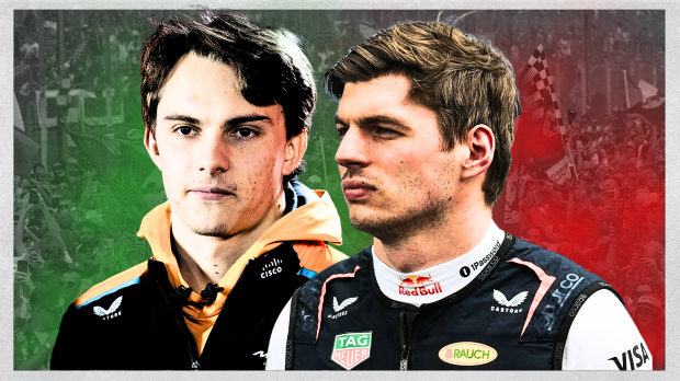 Max Verstappen, Oscar Piastri, Imola, Graphic