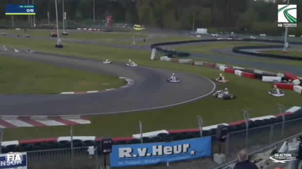 Huge crash in belgium