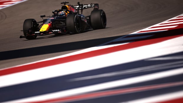 Verstappen during practice in Austin — Foto: © IMAGO