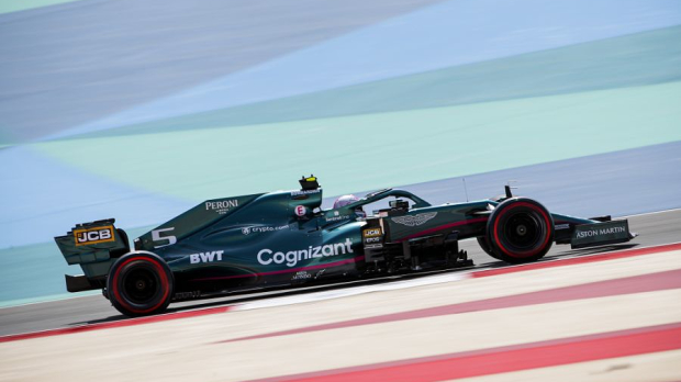 Vettel, Bahrein — Foto: © LAT Images