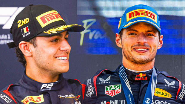 Lindblad, Verstappen, socials
