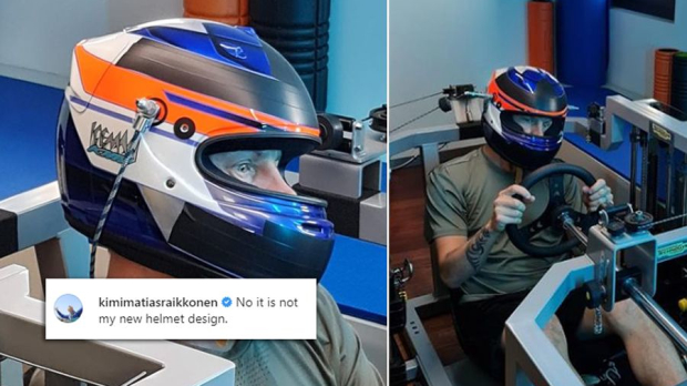 Not Kimi's helmet design — Foto: © LAT Images