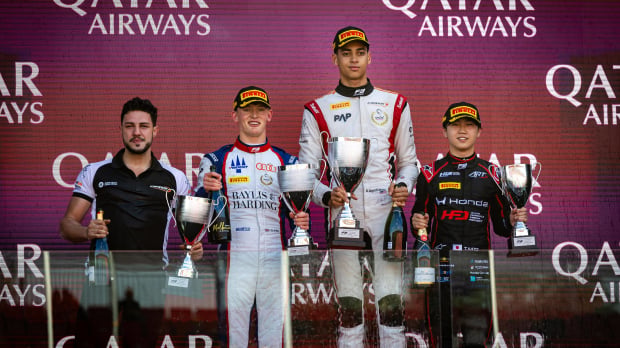 Freddie Slater, Ugo Ugochukwu, Taito Kato, generic, F3, 2025 — Foto: © IMAGO