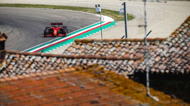 Leclerc, Ferrari, Imola