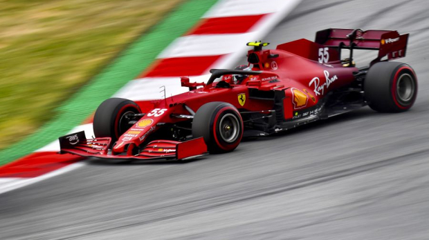 Sainz, Ferrari, Styria