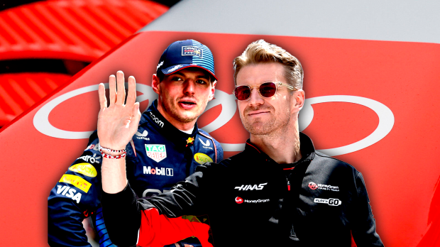 Verstappen, Hulkenberg, social