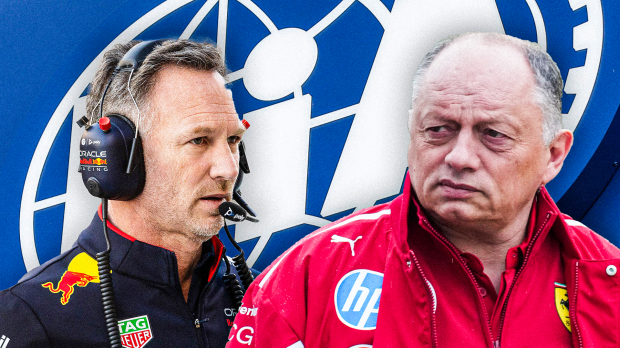 FIA, Horner, Vasseur, socials