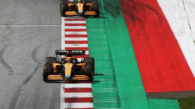 Ricciardo, Norris, McLaren, Austria, 2022