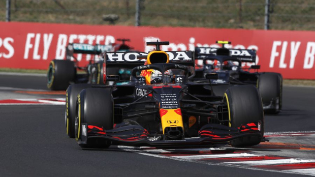 Max Verstappen during the Hungarian Grand Prix