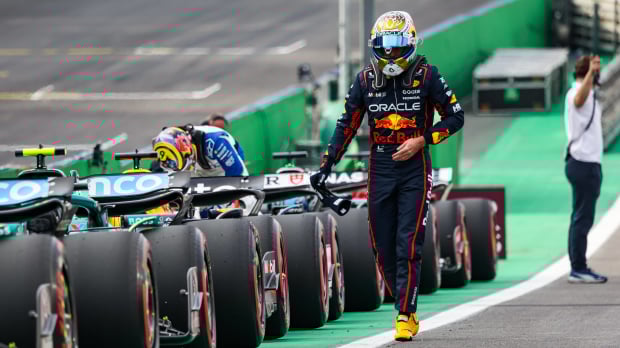 Max Verstappen at Interlagos
