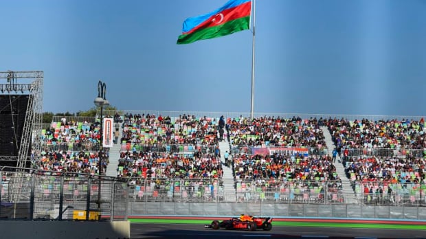 Verstappen, Baku, 2019 