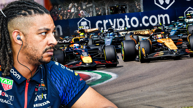 Nicholas, Verstappen, Piastri, socials
